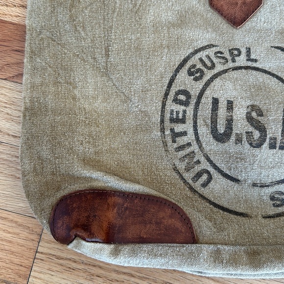 USA Stamped Canvas Tote by Mona B - Picture 7 of 16